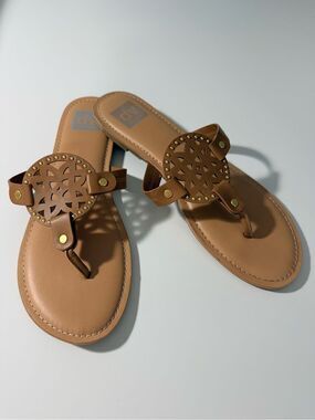 DOLCE VITA DV Goslin Sandals Tan Size 10